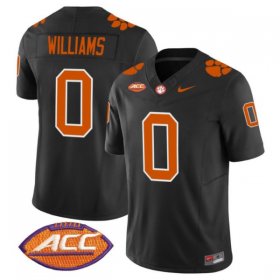 Sale - Black Antonio Williams #0 Clemson ACC Men Authentic Football High School Jersey