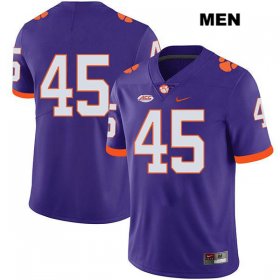 Sale - Purple Josh Jackson #45 Clemson Men Official NCAA Football Jersey