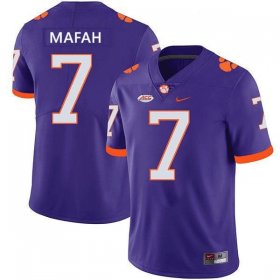 Sale - Purple Phil Mafah #7 Clemson ACC Men Authentic Football High School Jersey